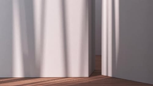 Empty room with wooden floor