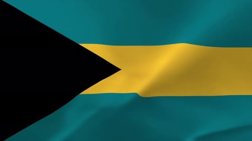 Fondo de pantalla móvil de la bandera de las Bahamas 4K