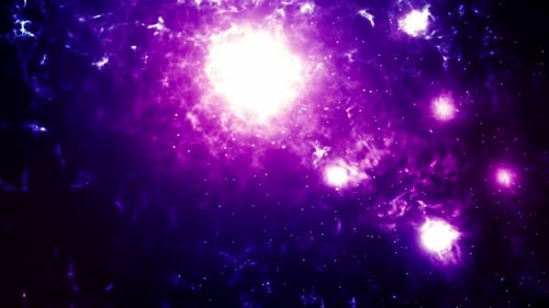 Abstract Purple Galaxy Nebula Space Background