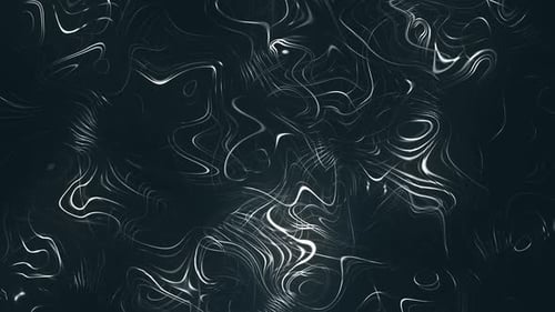Abstract Glowing Fluid Lines Loop Background Animation