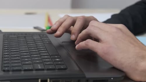 Student Computer Closeup