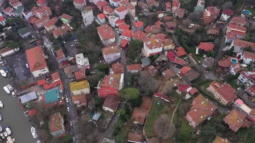 Istanbul Bosphorus Aerial View 9