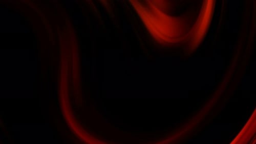 Loop sem costura em design criativo de fundo 3D com cores de néon e Gradientes líquidos
