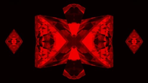 Kaleidoskop Rotschliff-Diamant