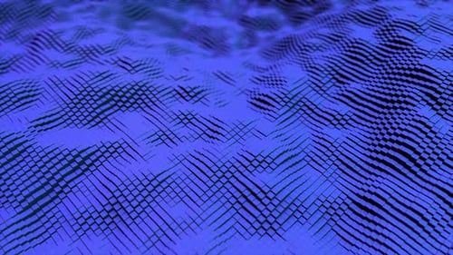 Abstract Geometric Wave Motion Background Loop