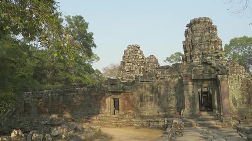 Ta Prohm Tempel in Angkor Wat Kambodscha