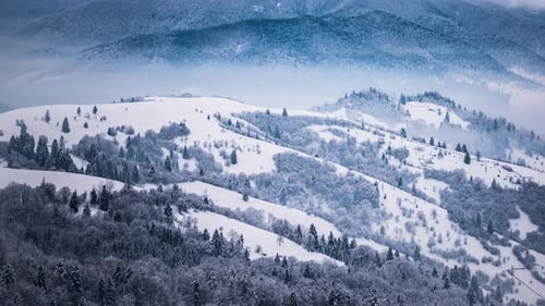A Strong Winter Snowstorm