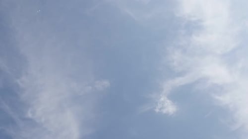 Soap Bubbles Floating Gently Against a Blue Sky