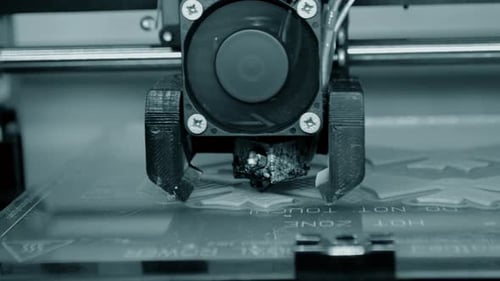 3D Printer Working