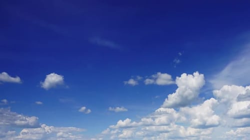 Timelapse with Beautiful Clouds Moving