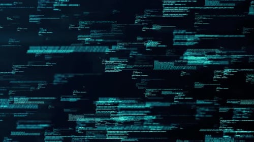 Technologie abstraite du code de programmation.