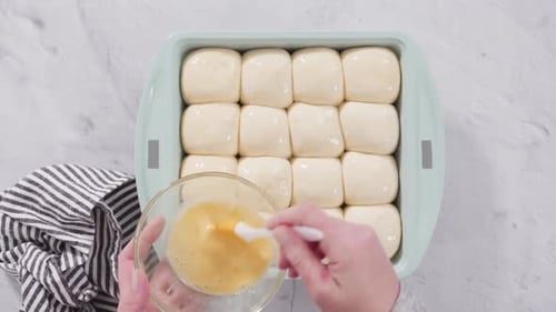 Making Sweet Dinner Rolls at Home