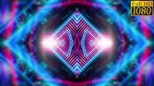 Abstract Kaleidoscope Vj Loops V9