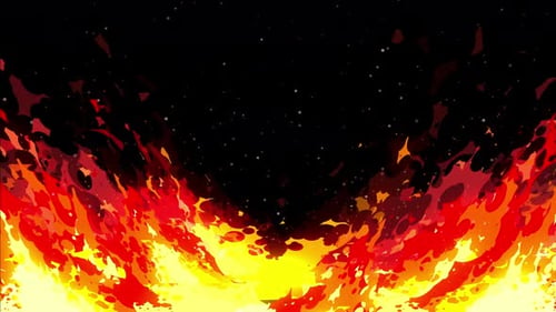 Big Fire Cartoon 4K
