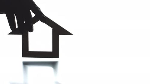 Putting Empty Home Icon on Light Background