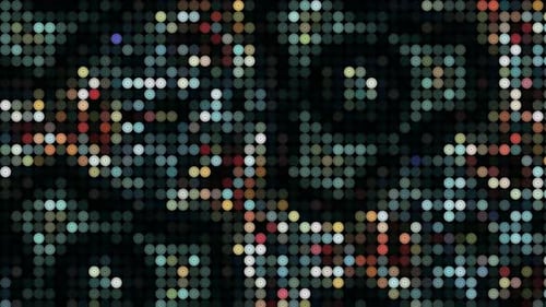 Bunte LED-Lichtgeschwindigkeit