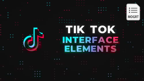 Short-Form Video Social Interface Elements Pack