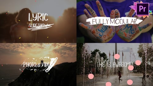 Lyric Slideshow | Premiere Pro