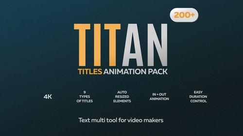 Titan - Paquete de 200 títulos animados