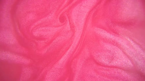 Swirling Abstract Pink Liquid Motion