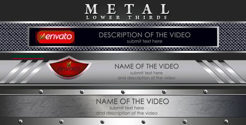 Metal Lower Thirds