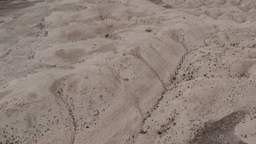 Sand dune landscape in Altai also called as Moon valley