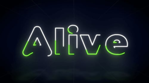 Energetic Neon Stomp Logo Reveal Animation