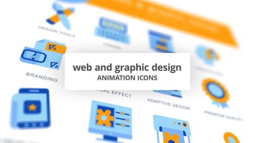 WEB & Graphic Design - Animation Icons