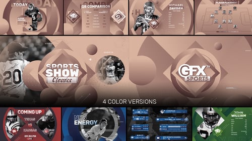 Gfx Tv Sports Show Pack