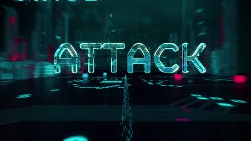 Information Security with Digital Technology Hitech Concept