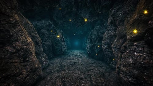 Caminhada da caverna misteriosa