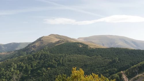 Peak of Midzor by the day 4K 2160p 30fps UltraHD footage - Eastern Serbian mountain ranges of Stara