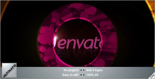 Anéis com logotipo de cinco cores