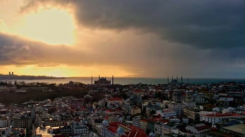 Stadtbild der Stadt Istanbul