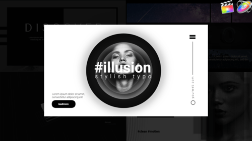 Dynamic Modern Typography Opener with Bold Text Animations