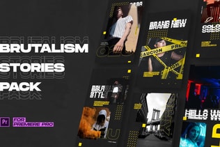 Brutalism Instagram Stories