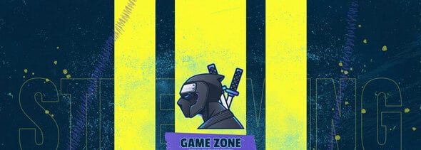 Grunge Gaming Logo Transition