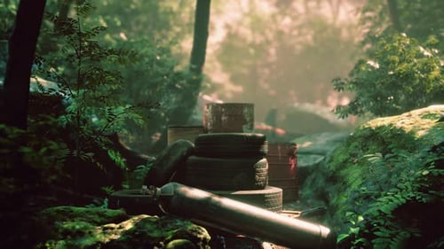 Garbage Dump in the Woods