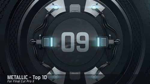 Top 10 metálico para Final Cut Pro X