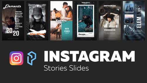 Modern Grunge Instagram Stories Slides Pack