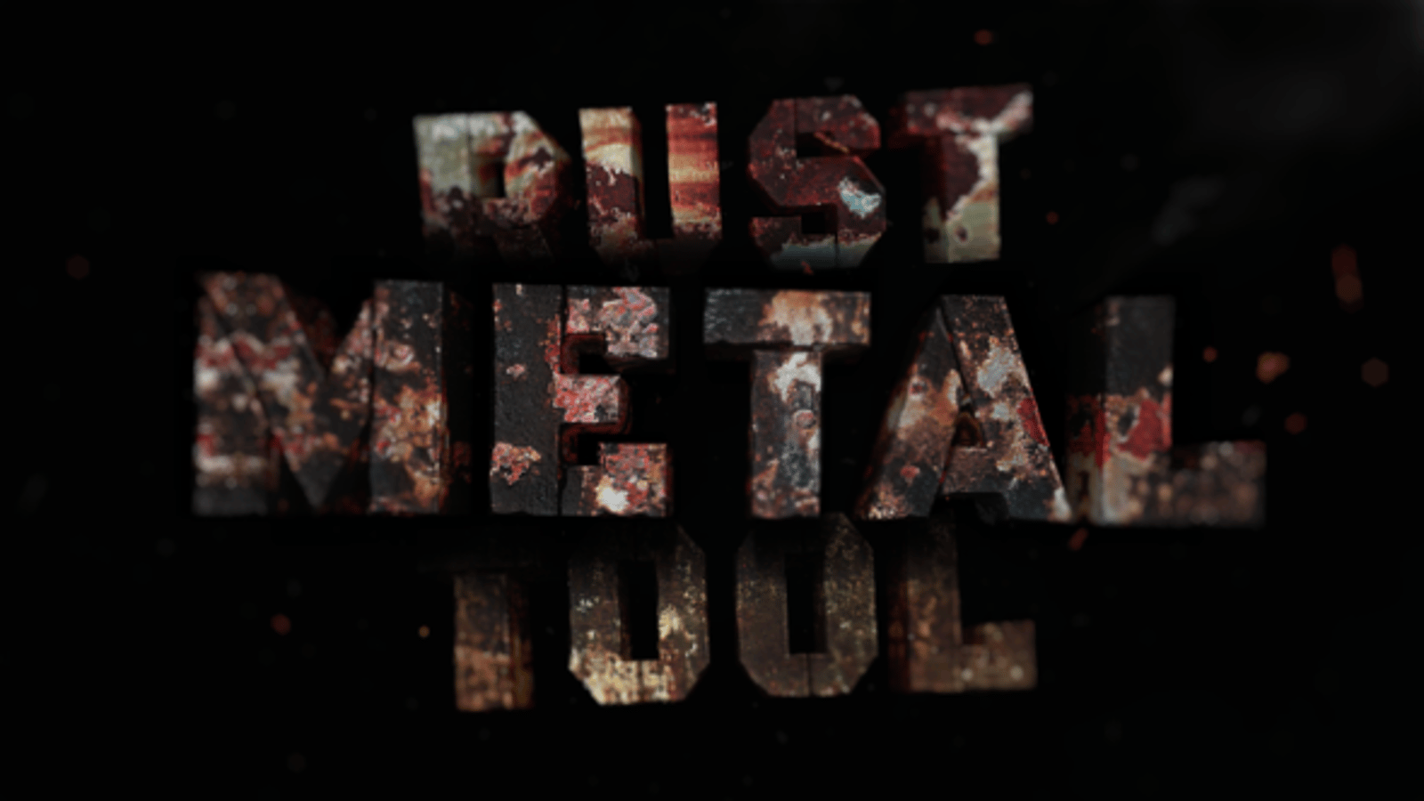 Metal Rust Toolkit | Title & Logo Intro Maker, Titles ft. 3d text 3d ...