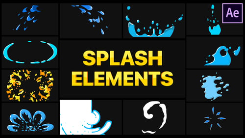 Elementos Splash | After Effects