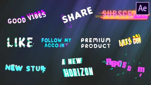 Creative Titles Pack | After Effects