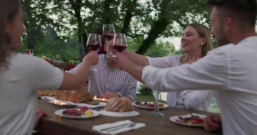 Beautiful Young Operator Woman Standing and Wearing Headset at the Bright Office Space