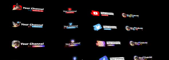 Social Media Lower Thirds