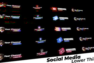 Social Media Lower Thirds