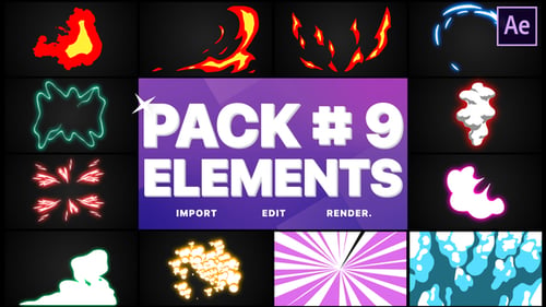 Flash FX Elements Pack 09 | After Effects