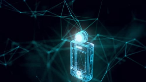 photometer hologram Close up 4k