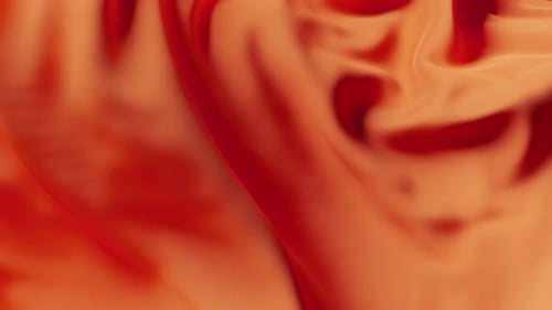 Vibrant Abstract Fluid Organic Flowing Background Animation