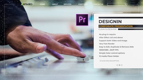 Designin Corporate Presentation – Premiere Pro
